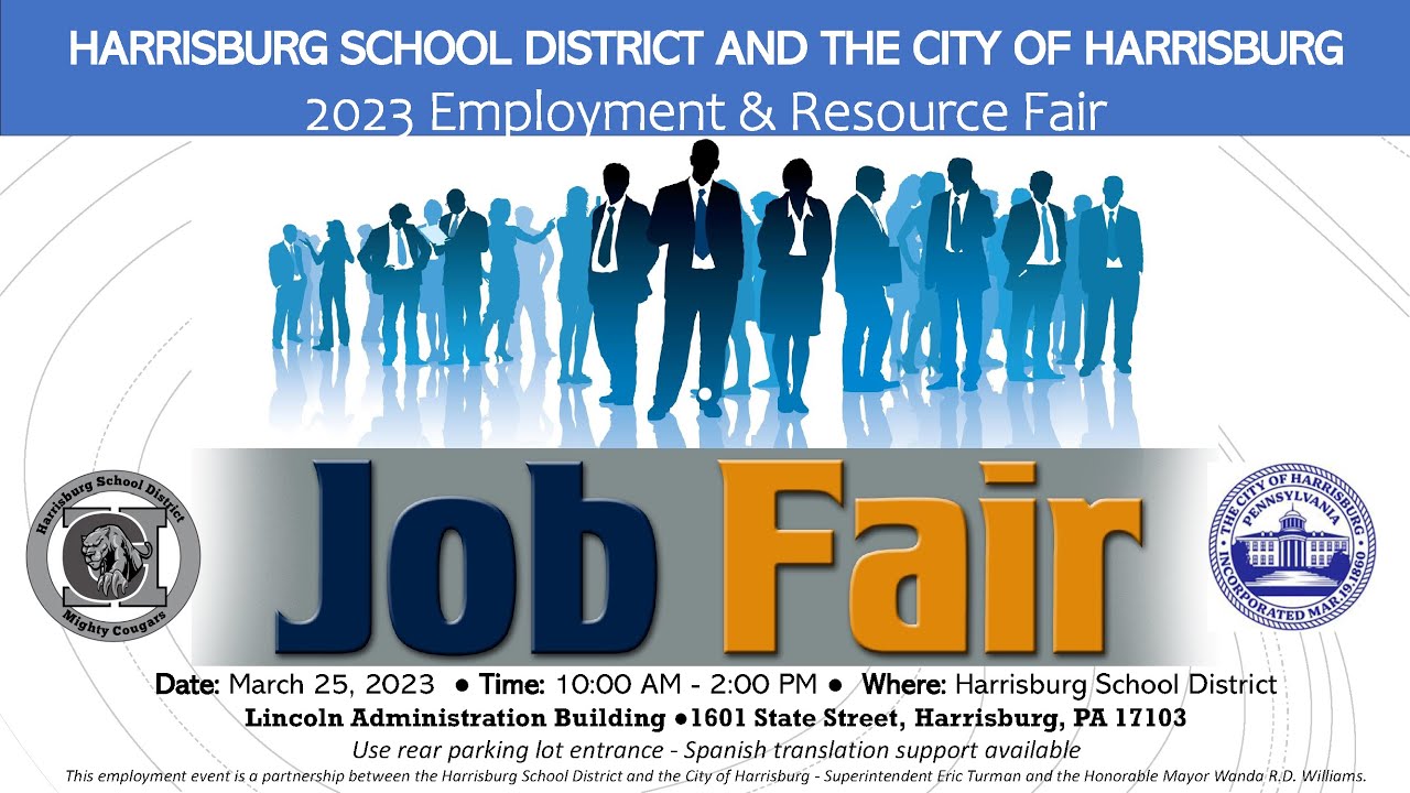 Harrisburg School District 2023 Employment and Resource Fair! YouTube