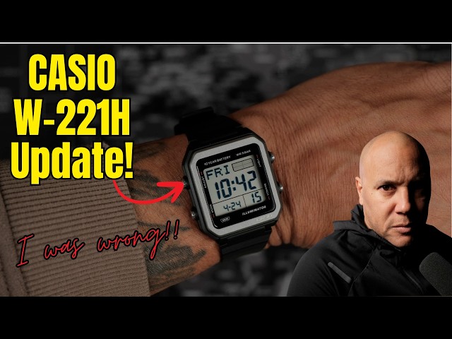 CASIO 　w-221h　　3585 CASIO W-221H MODULE 3585 Investigation Update | I WAS WRONG!! I'm