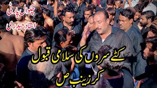 Chakwal Party Ustad Haideri Nohakaty Saron Ki Salami Qabool Kar Zainab Sa