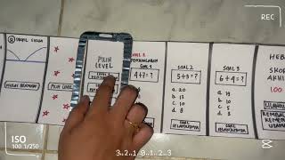 Tugas membuat Paper Prototype (Media Pembelajaran) "Desain UI/UX" Profile