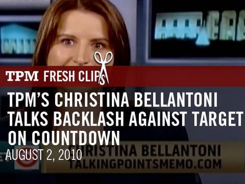 TPM's Christina Bellantoni Talks Backlash Against Target On Countdown