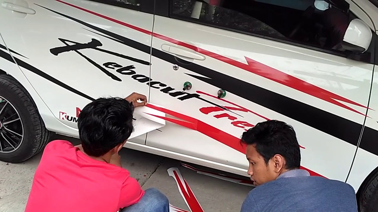 Design Sticker Mobil Keren By Fajar Cahyadi