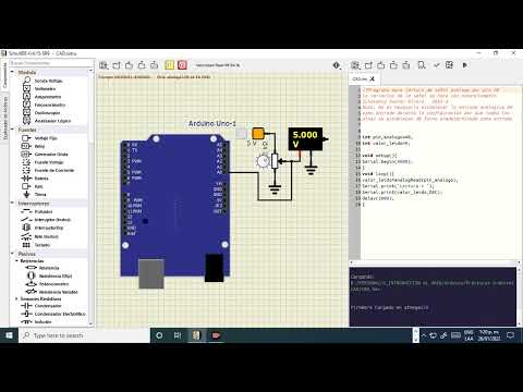 CAD with Arduino and SimulIDE