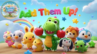 📚✨ “Add Them Up!” | A Fun Kids’ Math Song (Counting to 10 with Addition) ✨📚