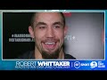 Robert Whittaker reacts to huge win over Jared Cannonier, but says he's only focused on Christmas