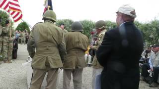 WW2 vets sing "Blood On The Risers"/ Ravenoville, 73th anniversary of D-Day - June 6, 2017