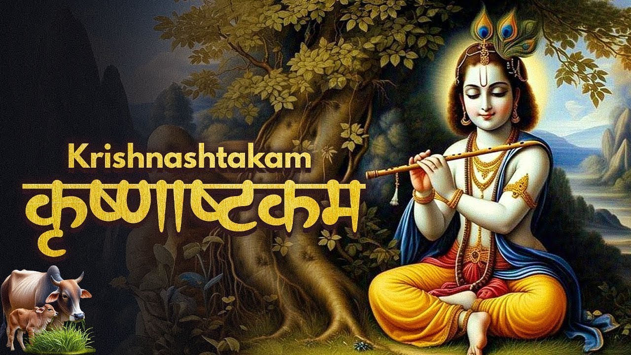 Krishna Ashtakam – Bhaje Vrajaik Mandanam (Sanskrit Bhajan)