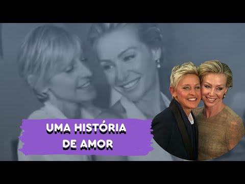 Ellen DeGeneres e Portia de Rossi demoraram 8 anos para ficarem juntas! I Casais famosos I VIX Icons