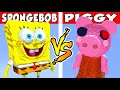 SPONGEBOB vs PIGGY – PvZ vs Minecraft vs Smash