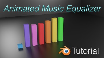 [2.79] Beautiful Audio Equalizer Visualizer Animation Blender Tutorial