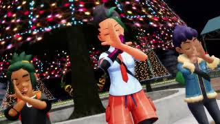 【Pokémon MMD】 Very Merry Happy Christmas (Hau, Hop and Nemona)