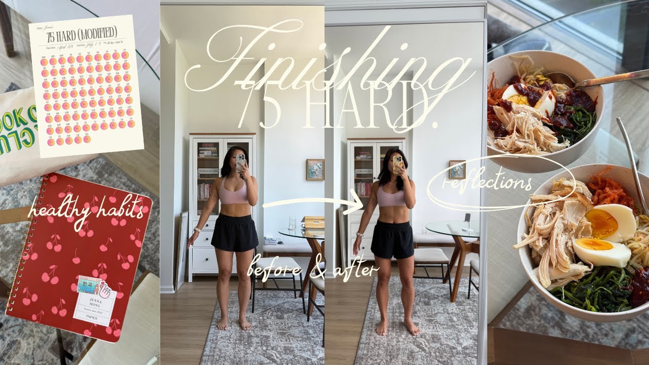 did we ACTUALLY finish 75 Hard while being a full time 9-5 corporate girlie?!