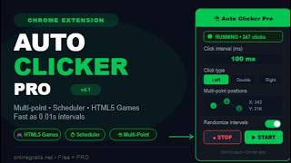 Auto Clicker PRO - Best Multi-Point Auto Clicker for Chrome and Edge