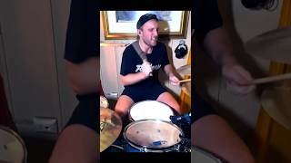 This Drum Riff is certainly 🔥 #drums #drumcover #blink182 #travisbarker #shorts