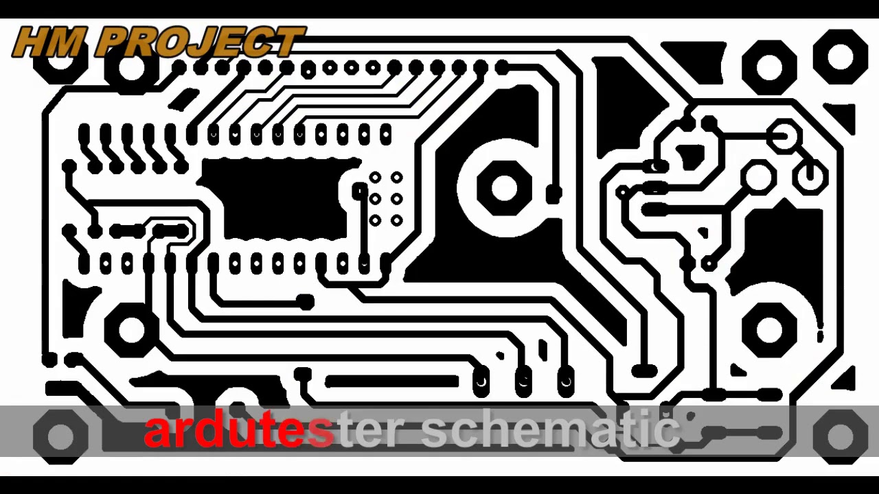 Skema pcb versi negative dg eagle dan corel - YouTube