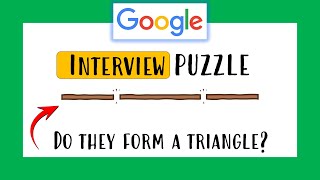 GOOGLE Interview Question || A Probability Puzzle || Hard Logic Puzzle