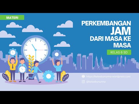 PERKEMBANGAN JAM DARI MASA KE MASA (KELAS 6 TEMA 3)