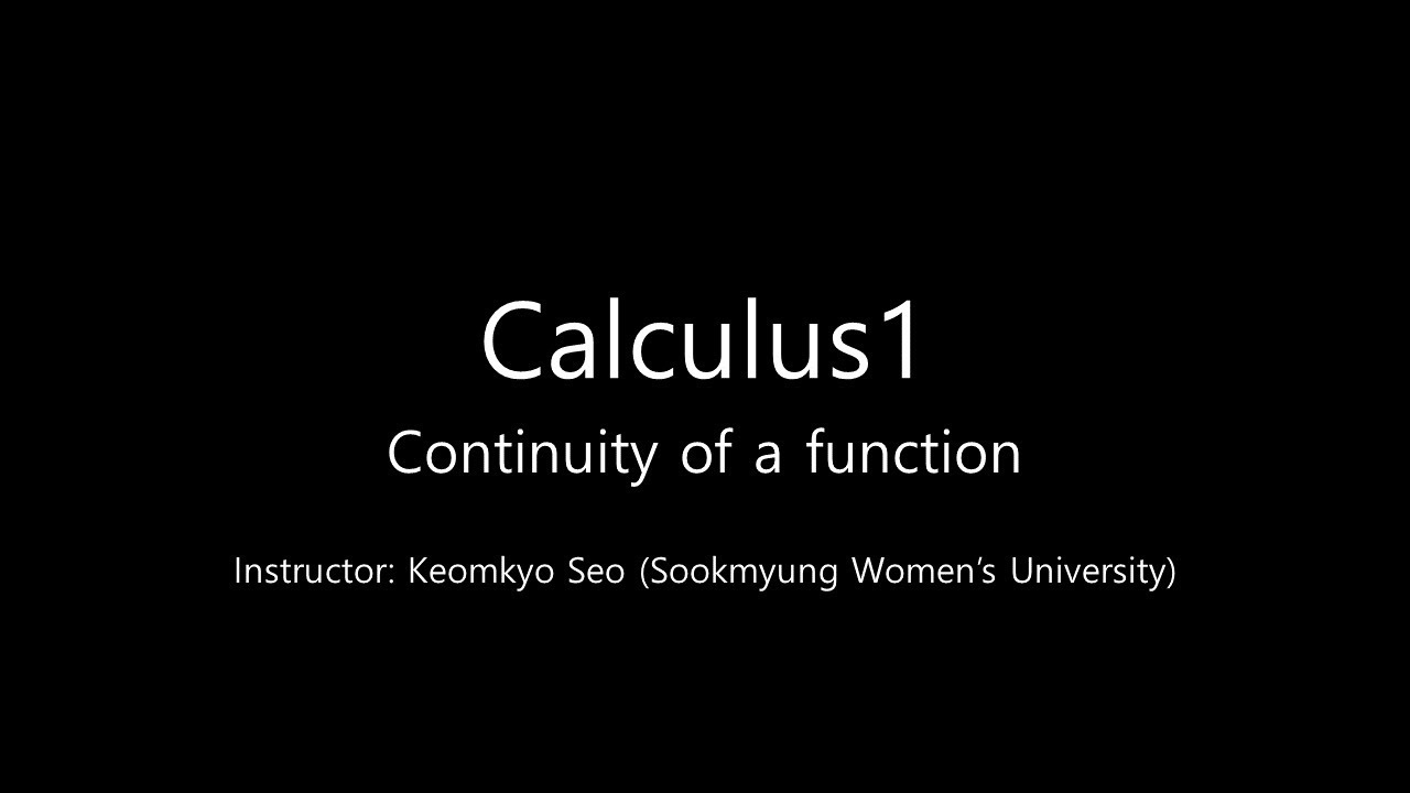 calculating continuity calculus calculating continuity calculus
