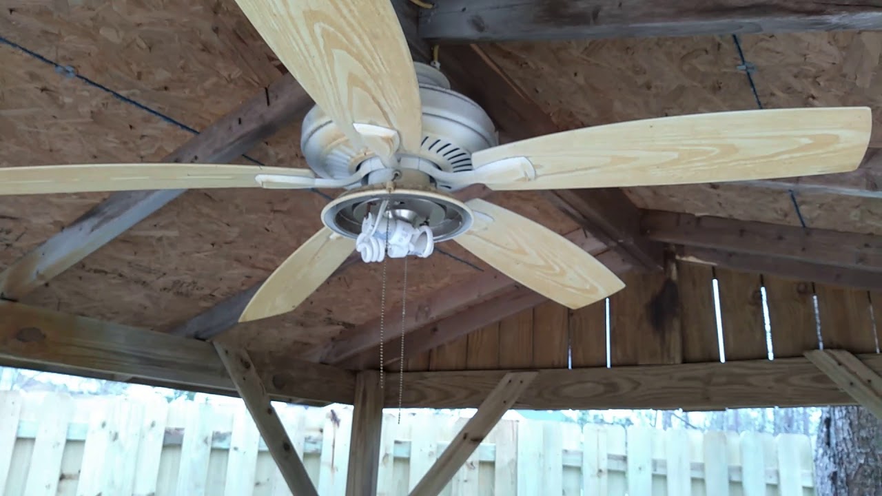 Hampton Bay Gazebo II Ceiling Fan YouTube
