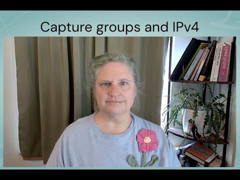regex 5 capture groups and ipv4