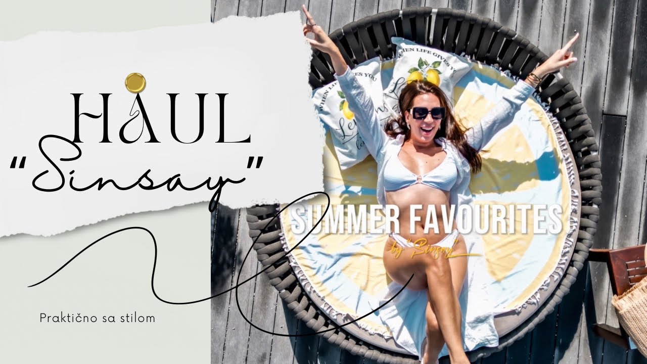 SINSAY HAUL / komadi za plažu i leto
