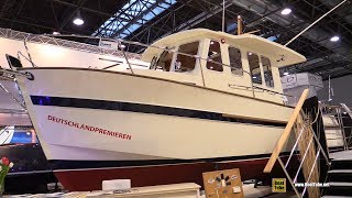 2018 Rhea 800 Motor Boat  Walkaround  2018 Boot Dusseldorf Boat Show