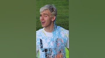 Stephen Sharer Covered in 10,000 Cans of Silly String!! #Shorts