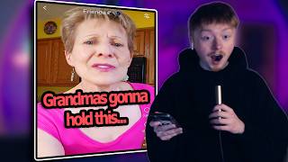 watching CURSED Instagram Reels