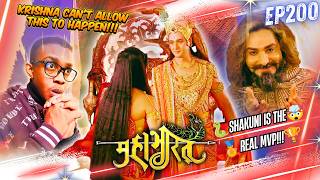 🐍Shakuni DOMINATING!! 🎲 Mahabharat 2013: TV Show EP200 Reaction