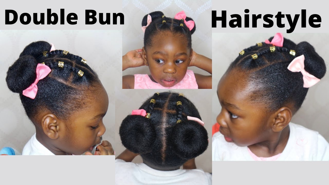 Rubber band hairstyle on my toddler #kidshairstyles | TikTok