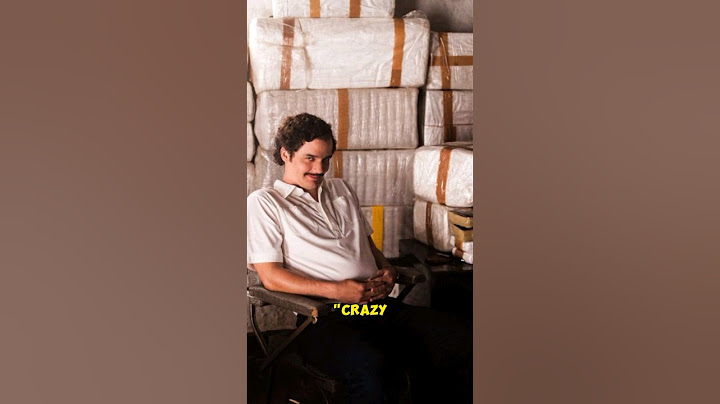 Pablo Escobar pays for his country debt
