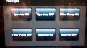 Control4 System Automating a Pool and Water Feature