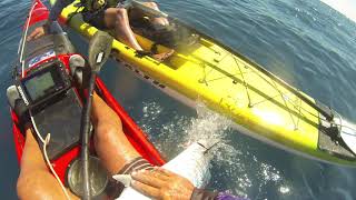 Man Overboard Kayak Fishing Chaos