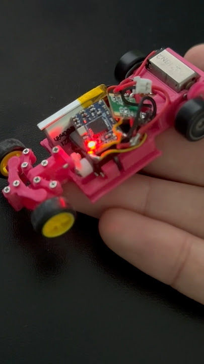 1:64 3D printed chassis that you can convert hotwheels into RC car #hotwheels #rc