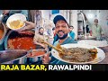Raja bazar street food since 1948  srinagar ke khanay  desi murgh palak chawal aab gosht hareesa