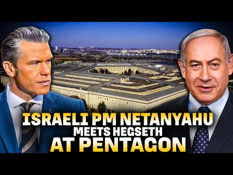 LIVE: US Defence Secy Pete Hegseth welcomes Israeli PM Netanyahu at Pentagon I USA I America I Trump