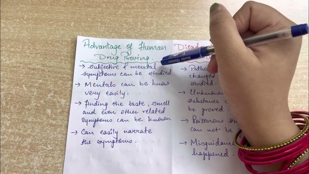 Advantage and disadvantage of animal and human drug proving | organon ...