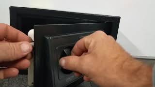 Harbor Freight Union Electronic Safe  How to set code