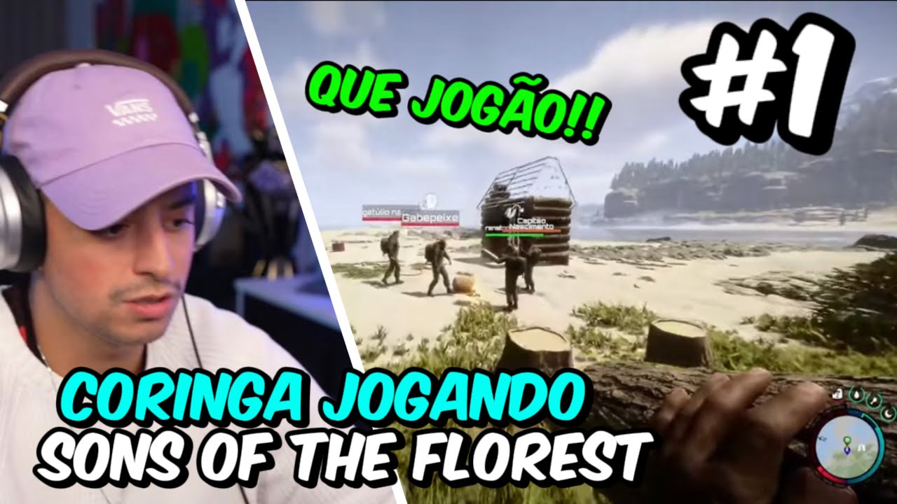 CORINGA JOGANDO SONS OF THE FOREST PART 1