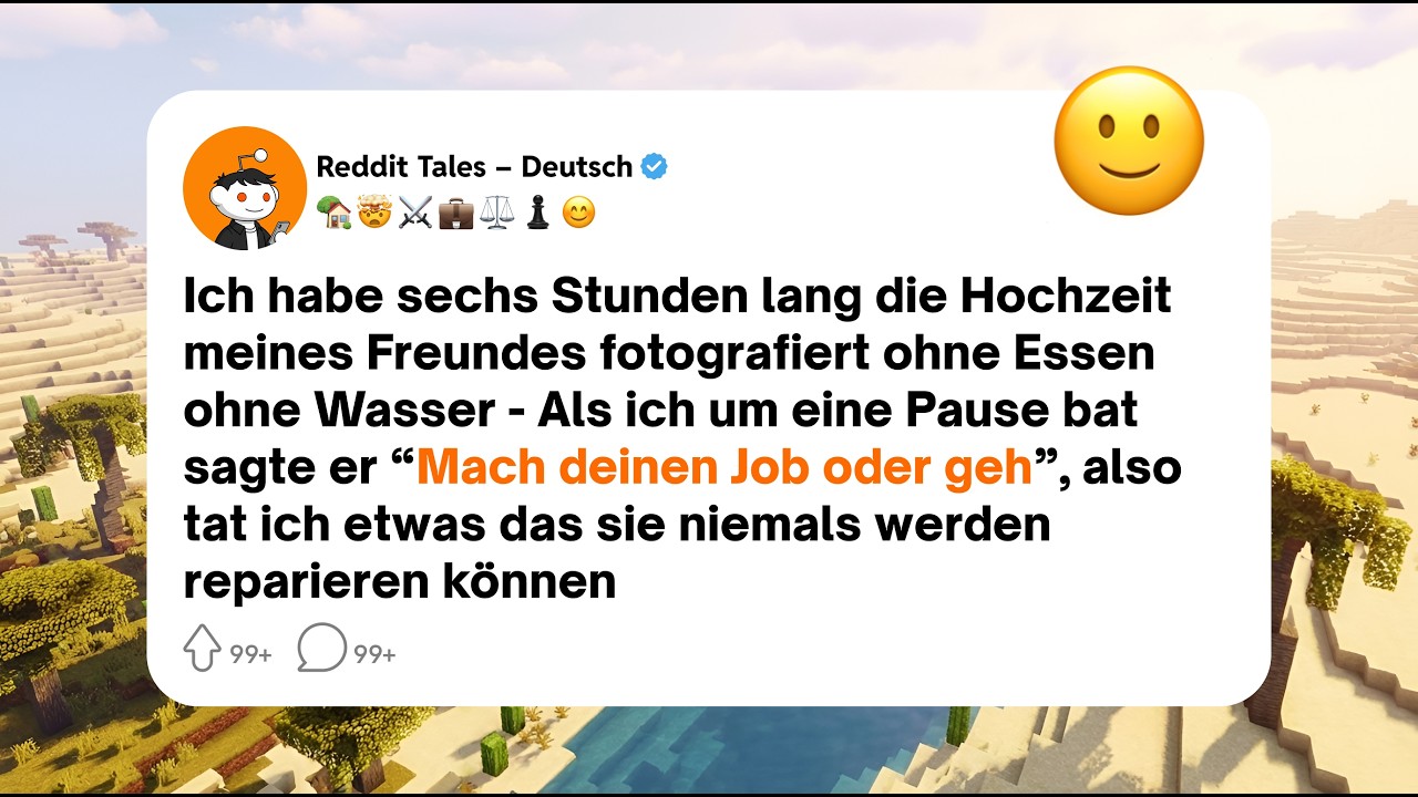 Er behandelte mich auf seiner eigenen Hochzeit wie einen Diener und zahlte einen Preis, von dem er..