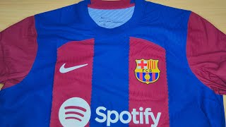 Unboxing Camiseta Local FC Barcelona 2023/24 (Versión Jugador)