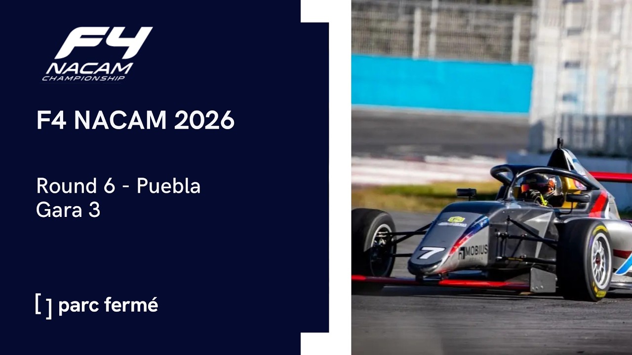 Formula 4 NACAM 2026 | Round 6: Puebla – Gara 3