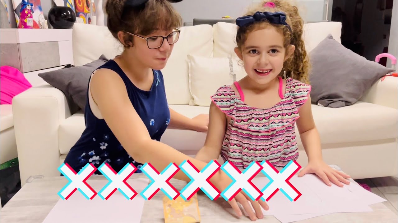 Alice & Alessia - Challenge Vinci 50€ se metti sei X senza fare TRIS ...