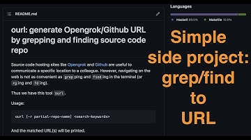 A simple side project idea: generate URL from grep/find results