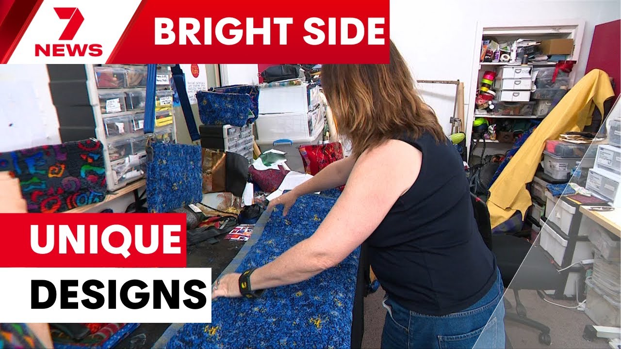 Turning commuter fabric into unique designs | 7NEWS