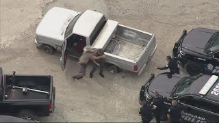 Man in custody after chase from Garland to Collin County