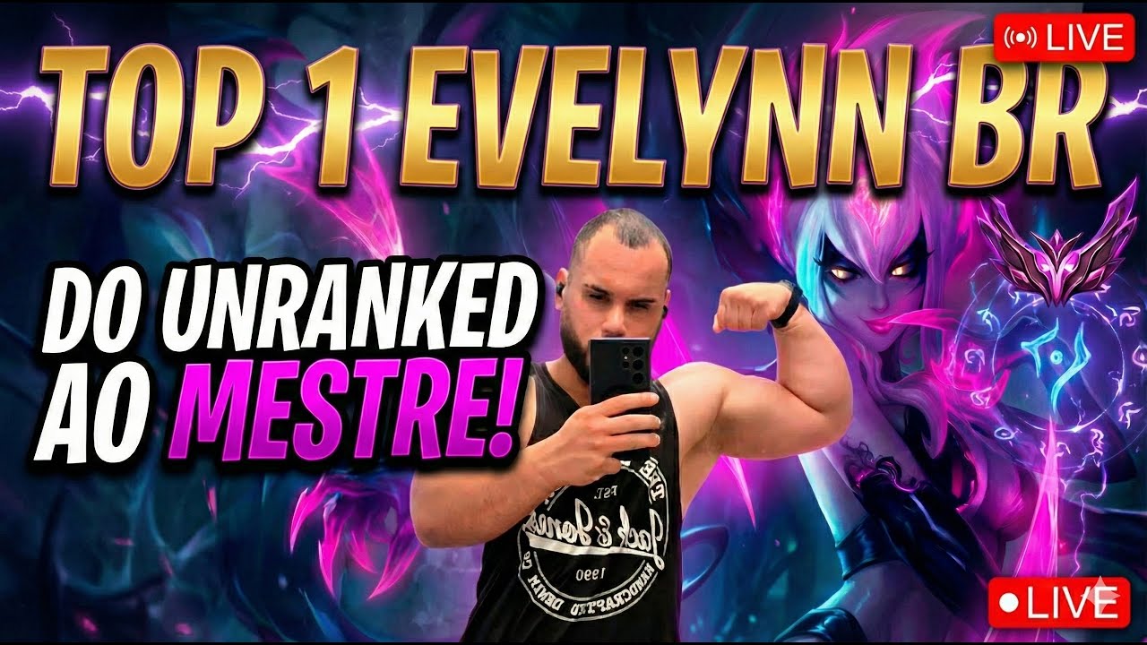 RUMO AO CHALLENGER, NOVA SEASON! MONO EVELYNN GAMEPLAY