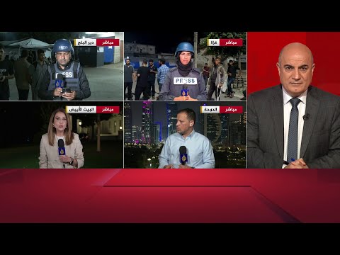 مراسلة الجزيرة غارات إسرائيلية على مدينة غزة الآن