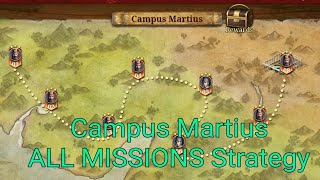 Great Conqueror Rome: Hero Legend Campus Martius ALL MISSIONS Strategy