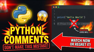 Python Comments: Visually Explained | #Python Course 3